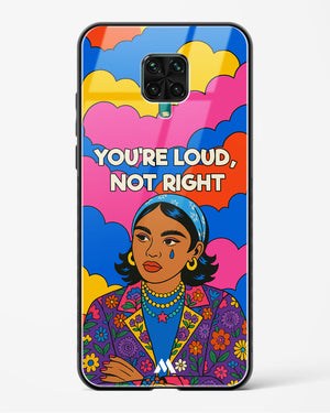 Loud Not Right Glass Case Phone Cover (Xiaomi)