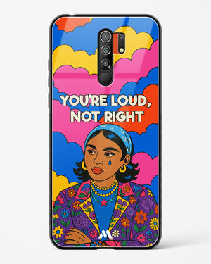 Loud Not Right Glass Case Phone Cover (Xiaomi)