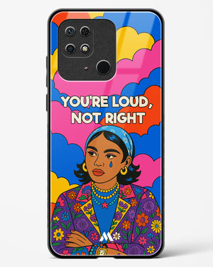 Loud Not Right Glass Case Phone Cover (Xiaomi)