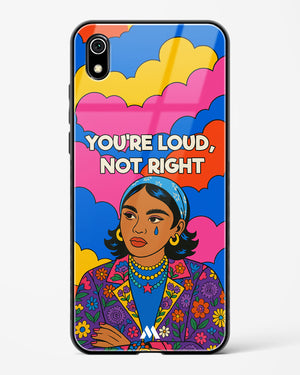 Loud Not Right Glass Case Phone Cover (Xiaomi)