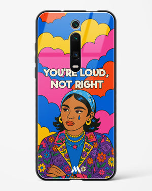 Loud Not Right Glass Case Phone Cover (Xiaomi)