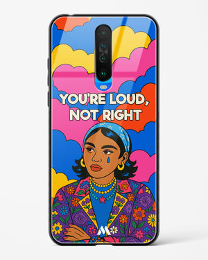 Loud Not Right Glass Case Phone Cover (Xiaomi)