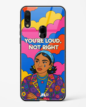Loud Not Right Glass Case Phone Cover (Xiaomi)