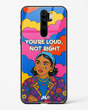 Loud Not Right Glass Case Phone Cover (Xiaomi)