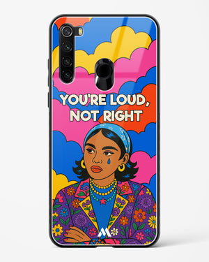 Loud Not Right Glass Case Phone Cover (Xiaomi)