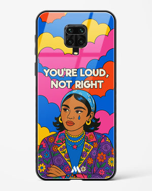 Loud Not Right Glass Case Phone Cover (Xiaomi)