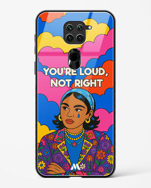 Loud Not Right Glass Case Phone Cover (Xiaomi)