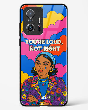Loud Not Right Glass Case Phone Cover (Xiaomi)