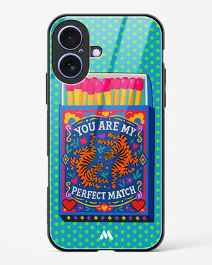 Perfect Match Glass Case Phone Cover (Apple)