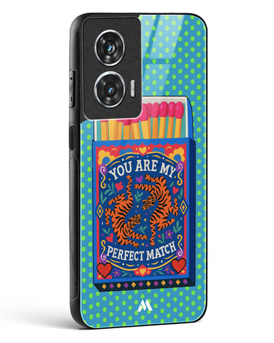 Perfect Match Glass Case Phone Cover (Motorola)