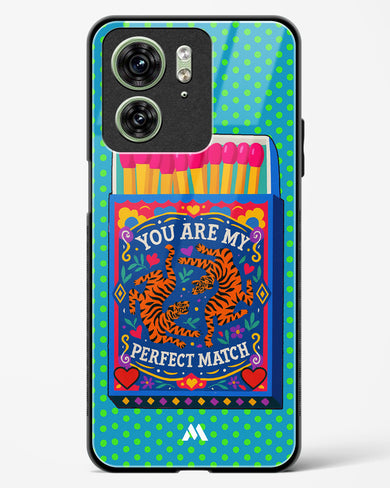 Perfect Match Glass Case Phone Cover (Motorola)