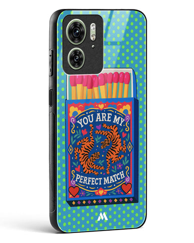 Perfect Match Glass Case Phone Cover (Motorola)