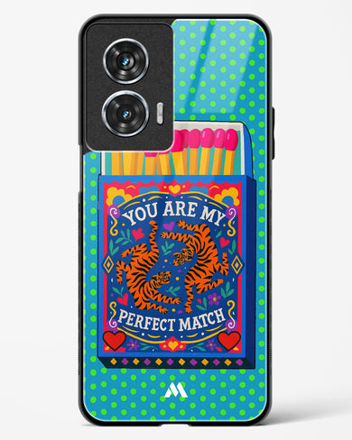 Perfect Match Glass Case Phone Cover (Motorola)