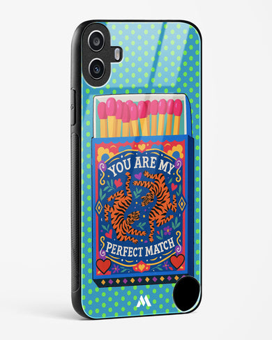 Perfect Match Glass Case Phone Cover (Nothing)