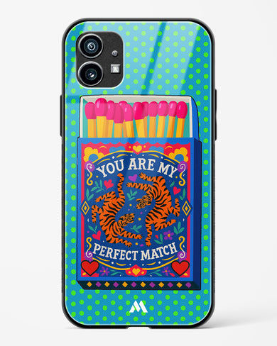 Perfect Match Glass Case Phone Cover (Nothing)