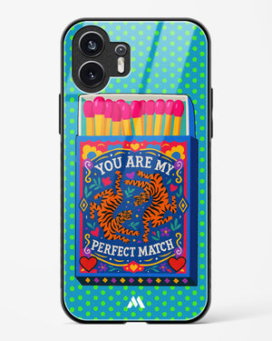 Perfect Match Glass Case Phone Cover (Nothing)