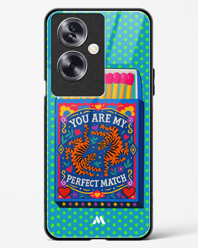 Perfect Match Glass Case Phone Cover (Oppo)