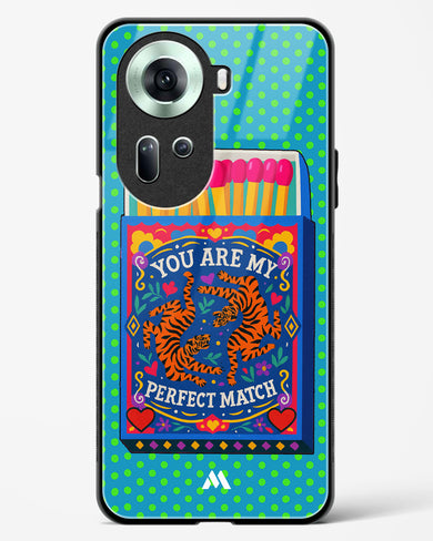 Perfect Match Glass Case Phone Cover (Oppo)