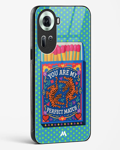 Perfect Match Glass Case Phone Cover (Oppo)