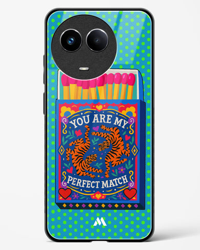 Perfect Match Glass Case Phone Cover (Realme)