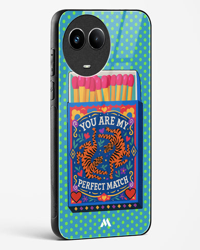 Perfect Match Glass Case Phone Cover (Realme)