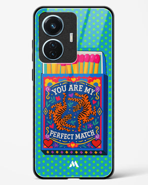 Perfect Match Glass Case Phone Cover (Vivo)