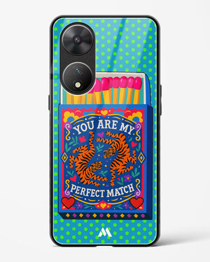 Perfect Match Glass Case Phone Cover (Vivo)