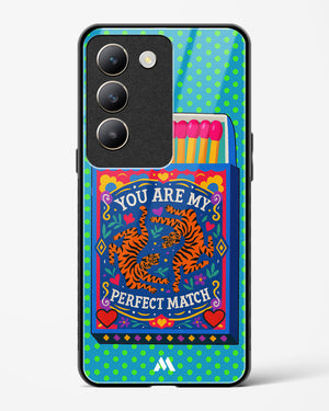 Perfect Match Glass Case Phone Cover (Vivo)