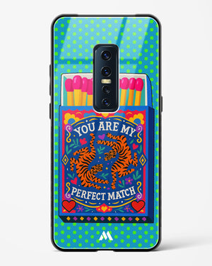 Perfect Match Glass Case Phone Cover (Vivo)