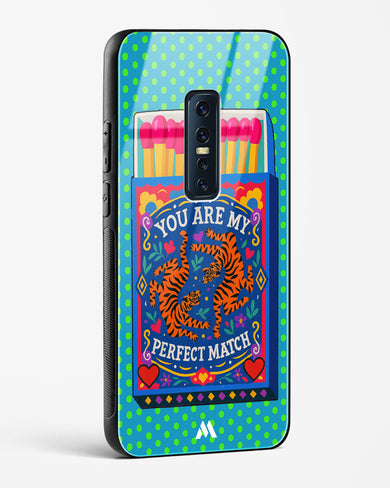 Perfect Match Glass Case Phone Cover (Vivo)