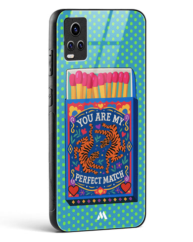 Perfect Match Glass Case Phone Cover (Vivo)