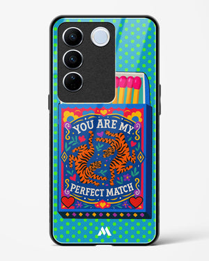 Perfect Match Glass Case Phone Cover (Vivo)