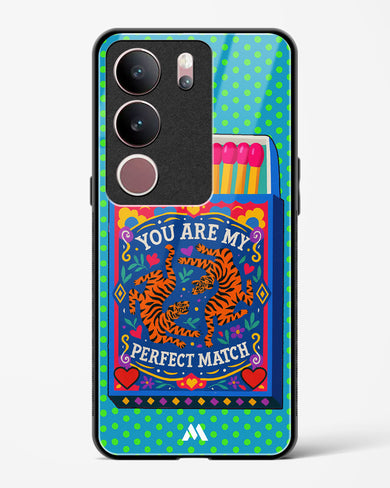 Perfect Match Glass Case Phone Cover (Vivo)