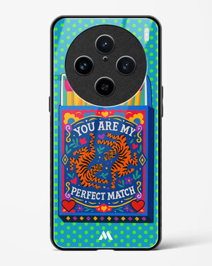 Perfect Match Glass Case Phone Cover (Vivo)