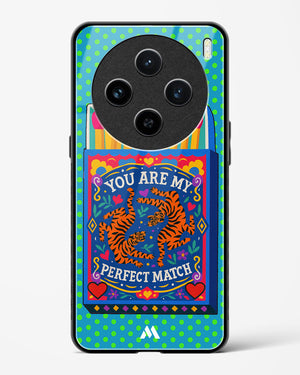 Perfect Match Glass Case Phone Cover (Vivo)