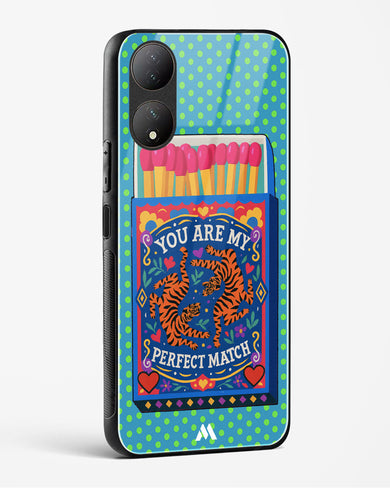 Perfect Match Glass Case Phone Cover (Vivo)