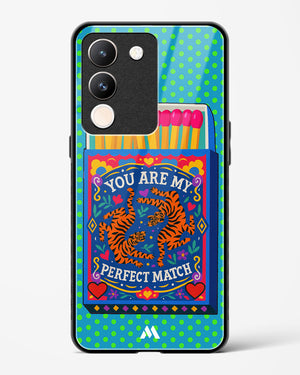 Perfect Match Glass Case Phone Cover (Vivo)