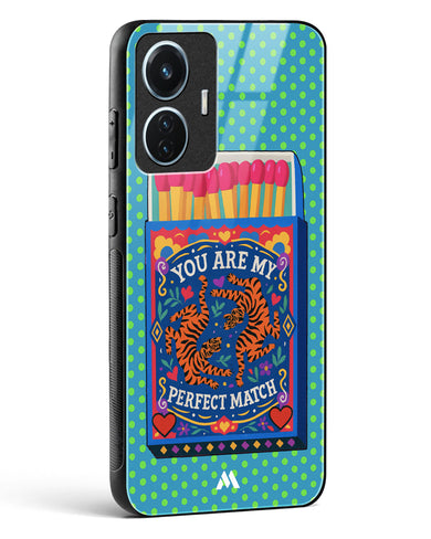 Perfect Match Glass Case Phone Cover (Vivo)