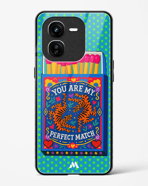Perfect Match Glass Case Phone Cover (Vivo)