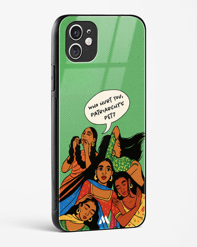 Patriarchy's Pet Glass Case Phone Cover (Apple)