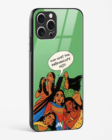 Patriarchy's Pet Glass Case Phone Cover (Apple)
