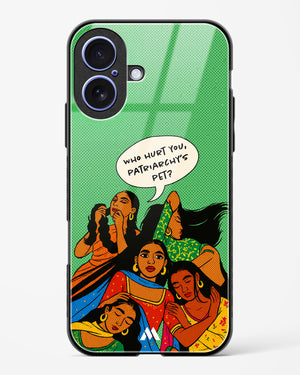 Patriarchy's Pet Glass Case Phone Cover (Apple)