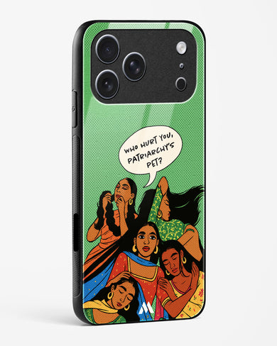 Patriarchy's Pet Glass Case Phone Cover (Apple)