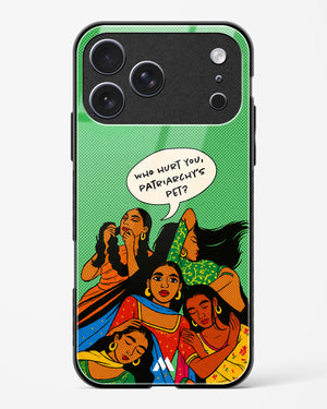 Patriarchy's Pet Glass Case Phone Cover (Apple)
