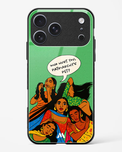Patriarchy's Pet Glass Case Phone Cover (Apple)