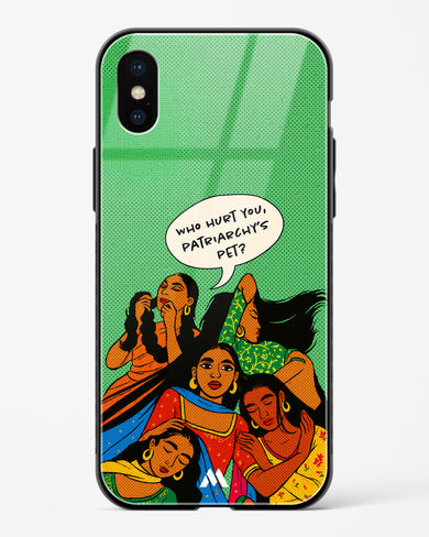 Patriarchy's Pet Glass Case Phone Cover (Apple)