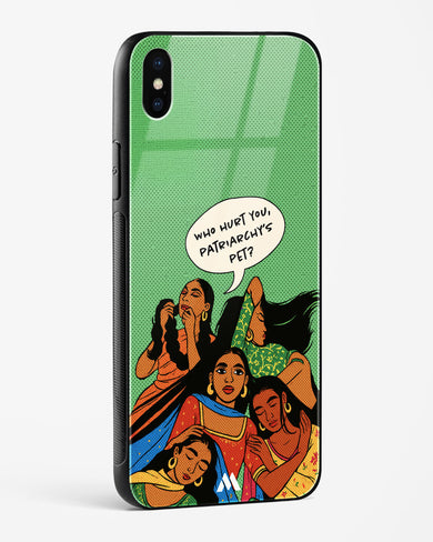Patriarchy's Pet Glass Case Phone Cover (Apple)
