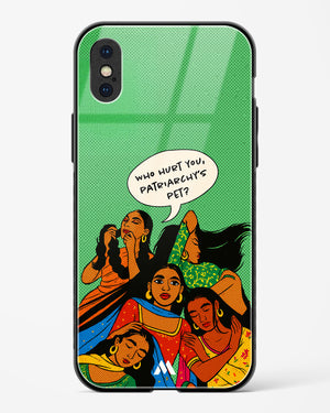 Patriarchy's Pet Glass Case Phone Cover (Apple)