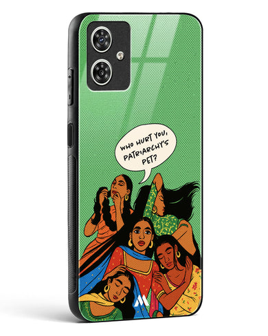 Patriarchy's Pet Glass Case Phone Cover (Motorola)