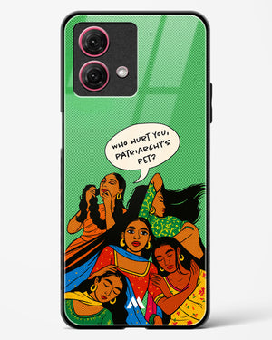 Patriarchy's Pet Glass Case Phone Cover (Motorola)